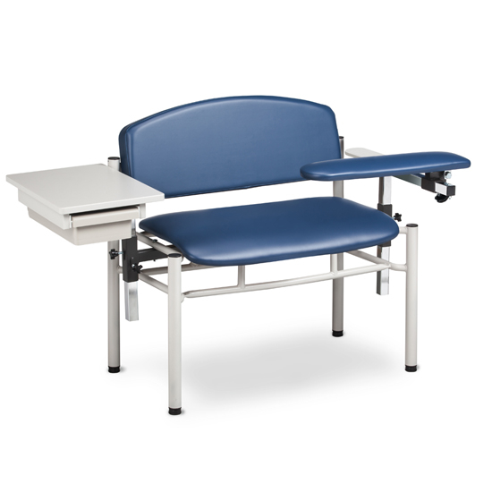 SC Series Extra-Wide Padded Blood Draw Chair (Clinton 6069-U)