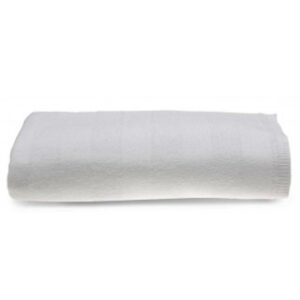 Medline MDTSB4B30WHI - Herringbone Spread Blanket, 70 x 108", WHITE, 12 EA/CS