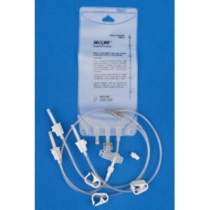 Metrix-Secure 66120 - 1000ml EVA Gravity Bag 3 Leg Detachable, 50CS
