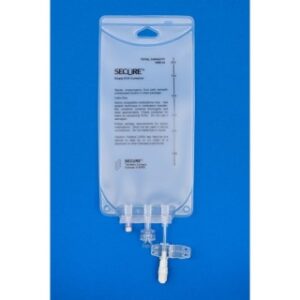 Metrix-Secure 66415 - 1000ml EVA Legless Bag Male Screw Connector, 50CS