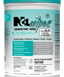 NCLwipes™ Waterfall Fresh - DISINFECTANT WIPES - Waterfall Fresh